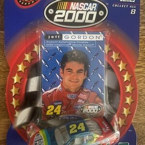 Nascar Winner's Circle Packaging with Blue and White Design